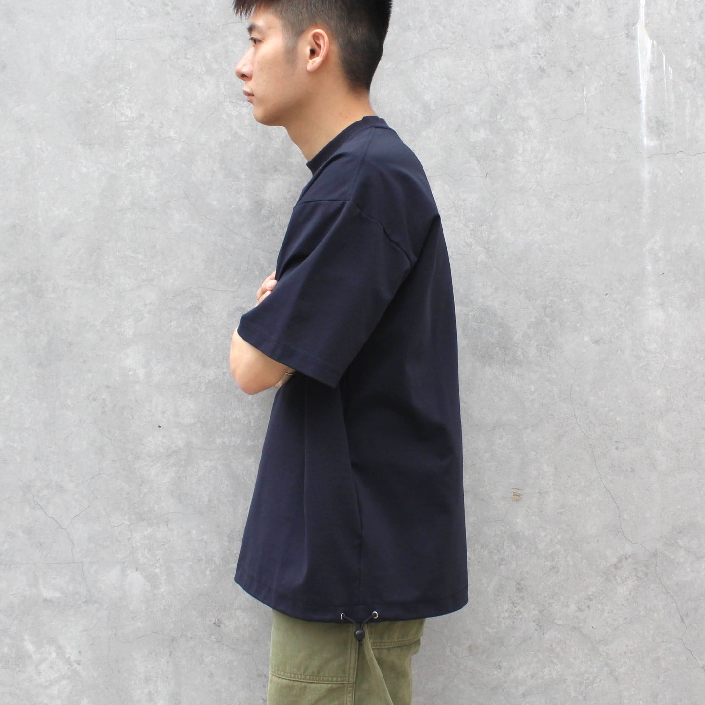 FLISTFIA -
 S/S DRAW CODE PULLOVER