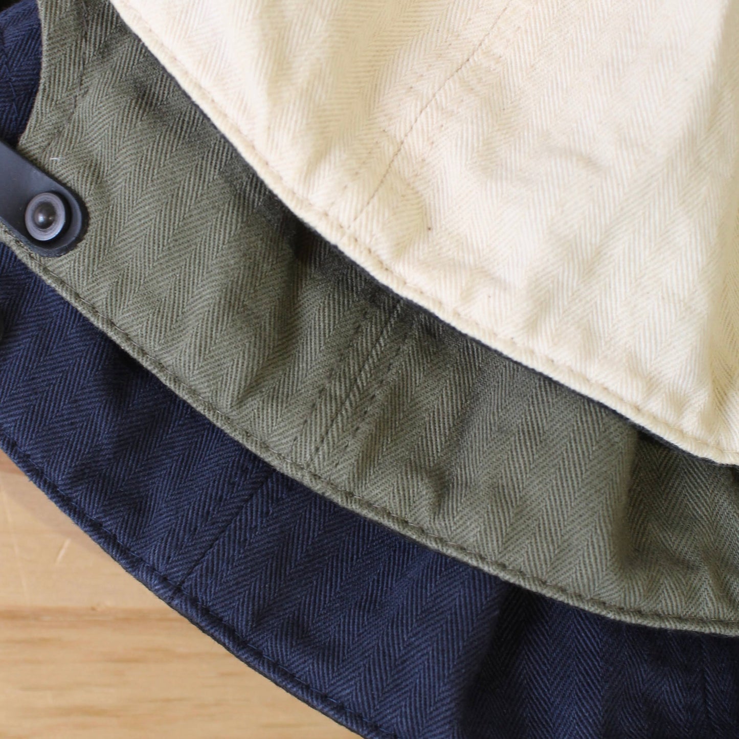 HIGHER -
VINTAGE HERRINGBONE(人字紋) CAP