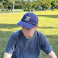 FELCO -
 TWILL STONE WASHED BB “F” FELT CAP