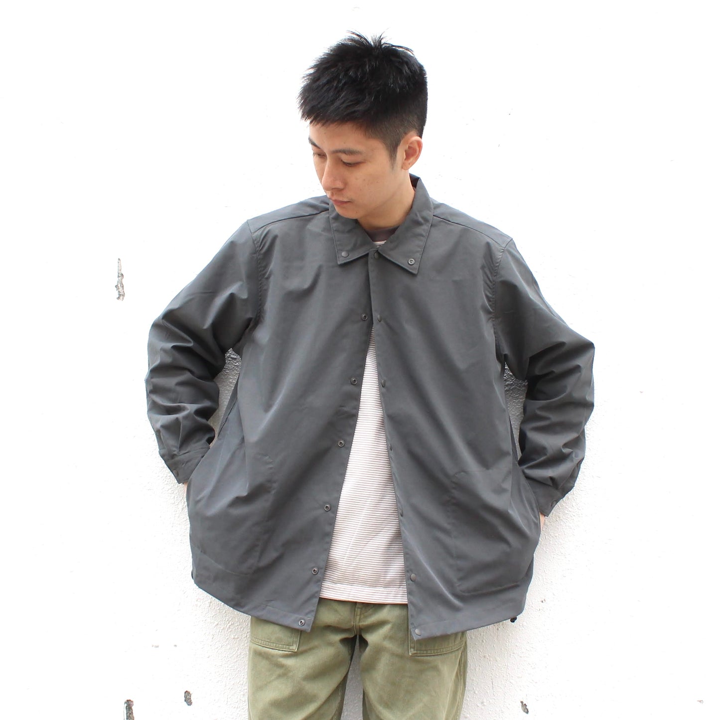 MANUAL ALPHABET - 
WEATHER CLOTH SPINDLE SHIRTS