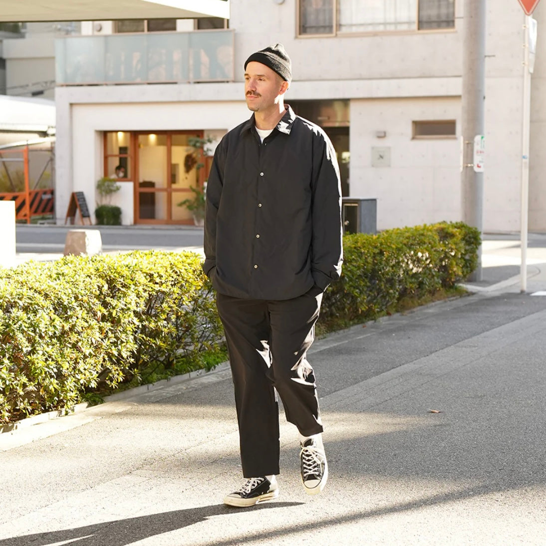 NANGA X MANUAL ALPHABET
 -SUPER LIGHT DOWN SHIRT JACKET