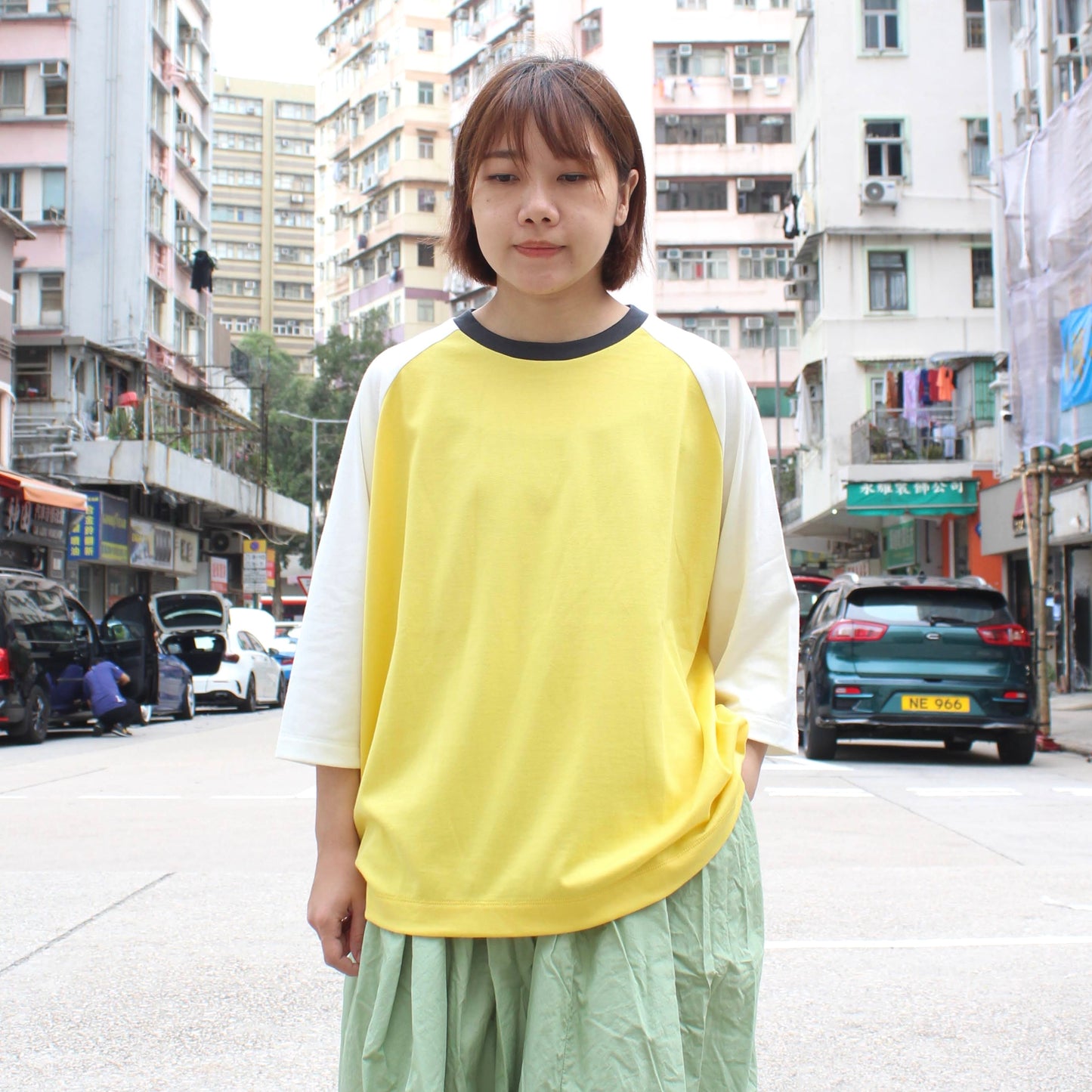 Ordinary Fits  - RAGLAN BICOLOR TEE