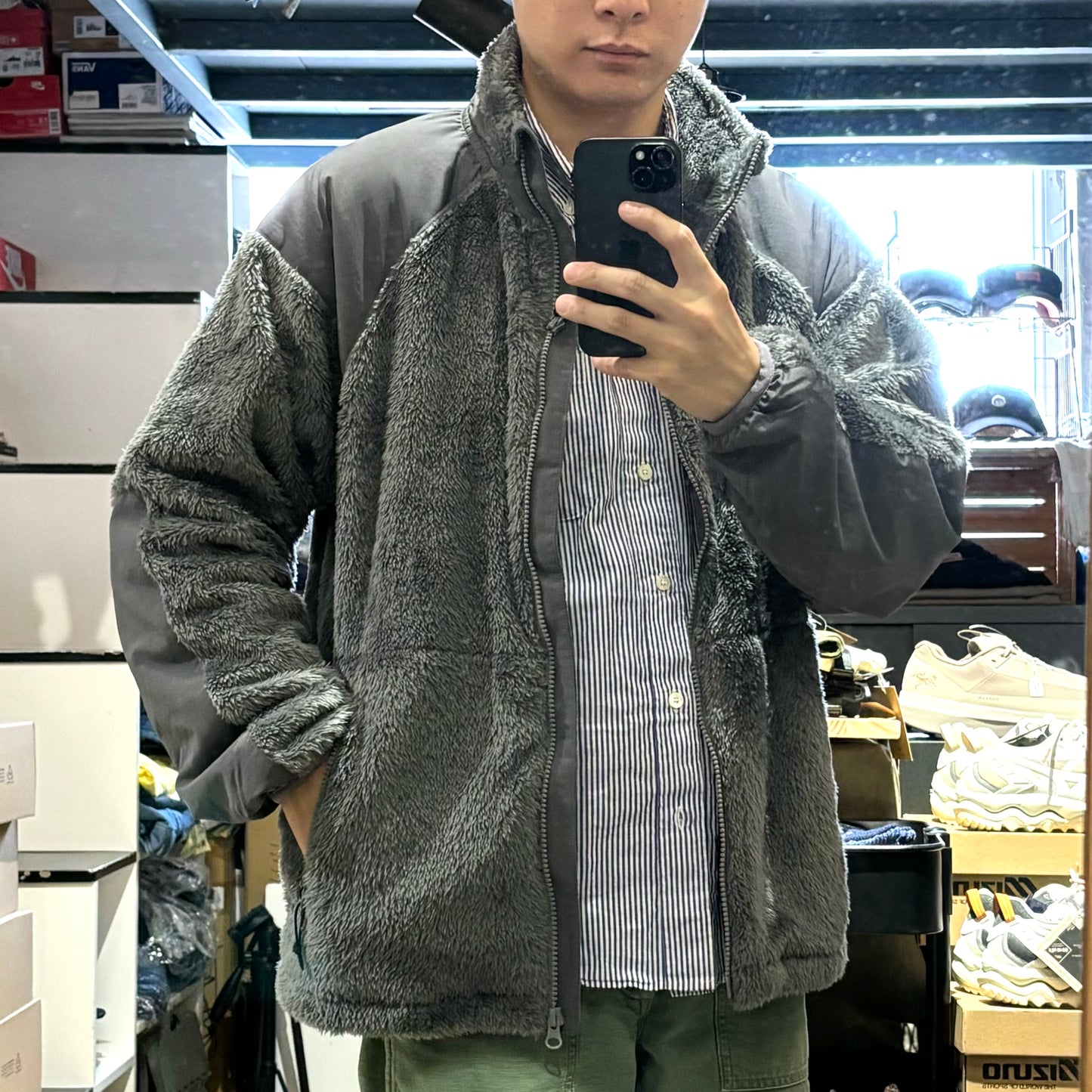 WILD THINGS JAPAN -
LEVEL 3 SHAGGY JACKET