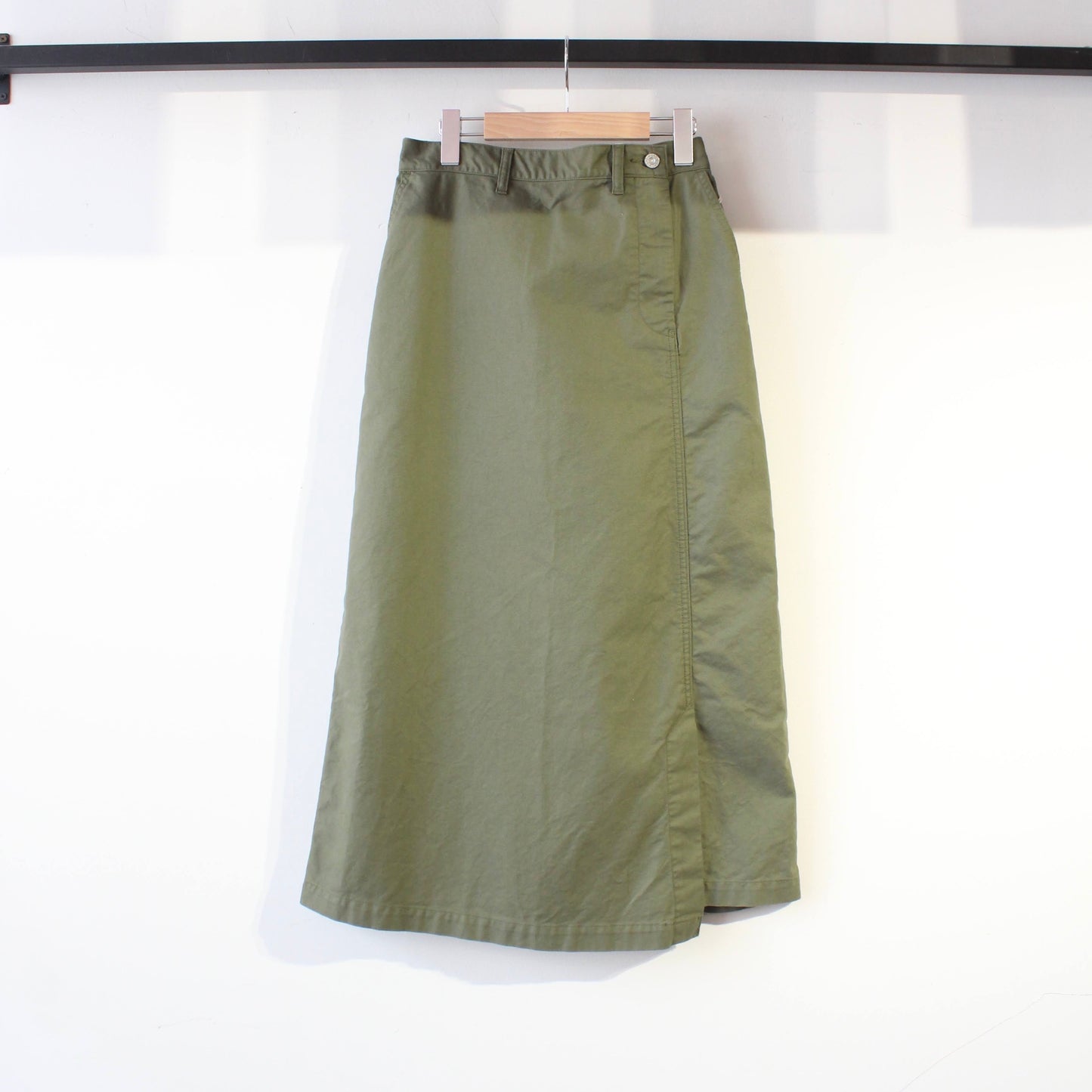 DMG - Military Long Skirts(Olive)