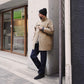 MANUAL ALPHABET -
 NC BAL COLLAR HALF COAT