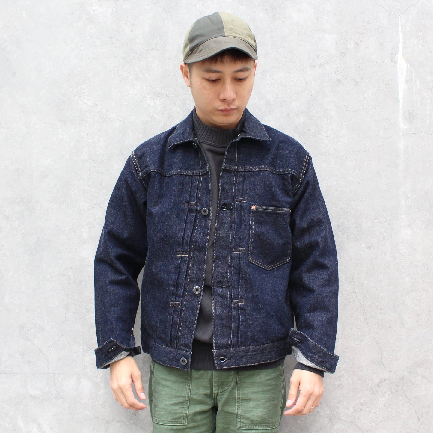 WORKERS -
 14.7OZ INDIGO DENIM JACKET