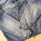 Or Slow -
40’S PLEATED FRONT BLOUSE DENIM JACKET
(USED WASH)