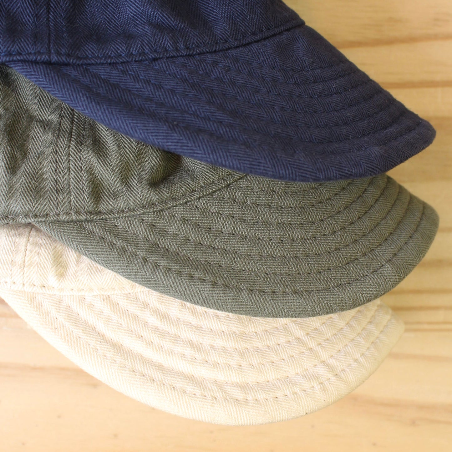 HIGHER -
VINTAGE HERRINGBONE(人字紋) CAP