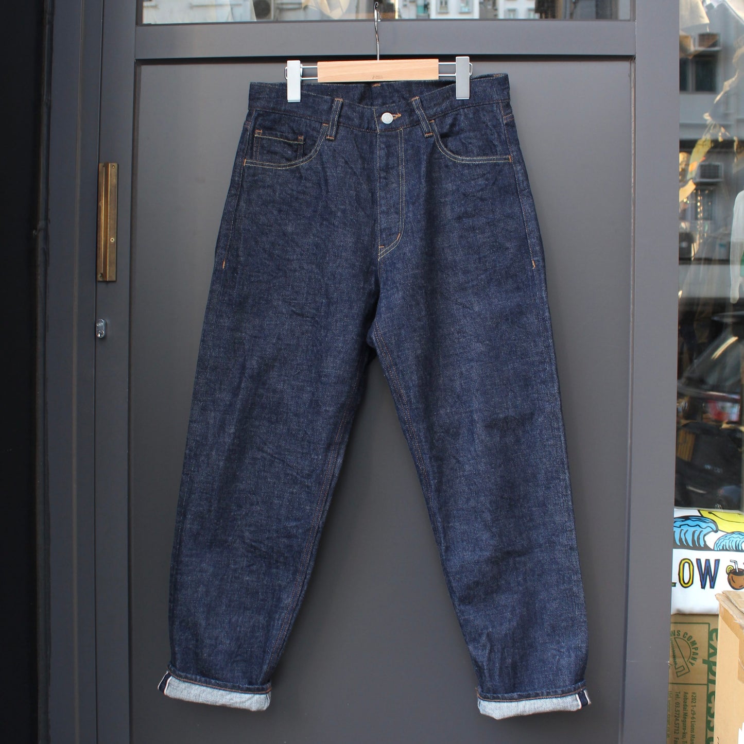 BROOKLYN OVERALL -
13.5OZ LOOSE DENIM PANTS
