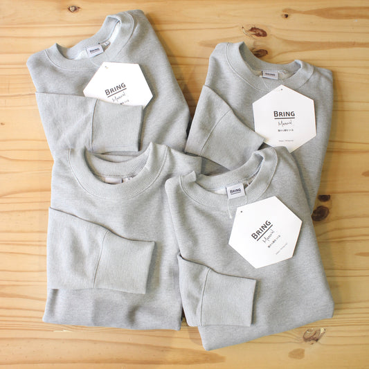 BRING - 
DRYCOTTONY CREW NECK SWEAT