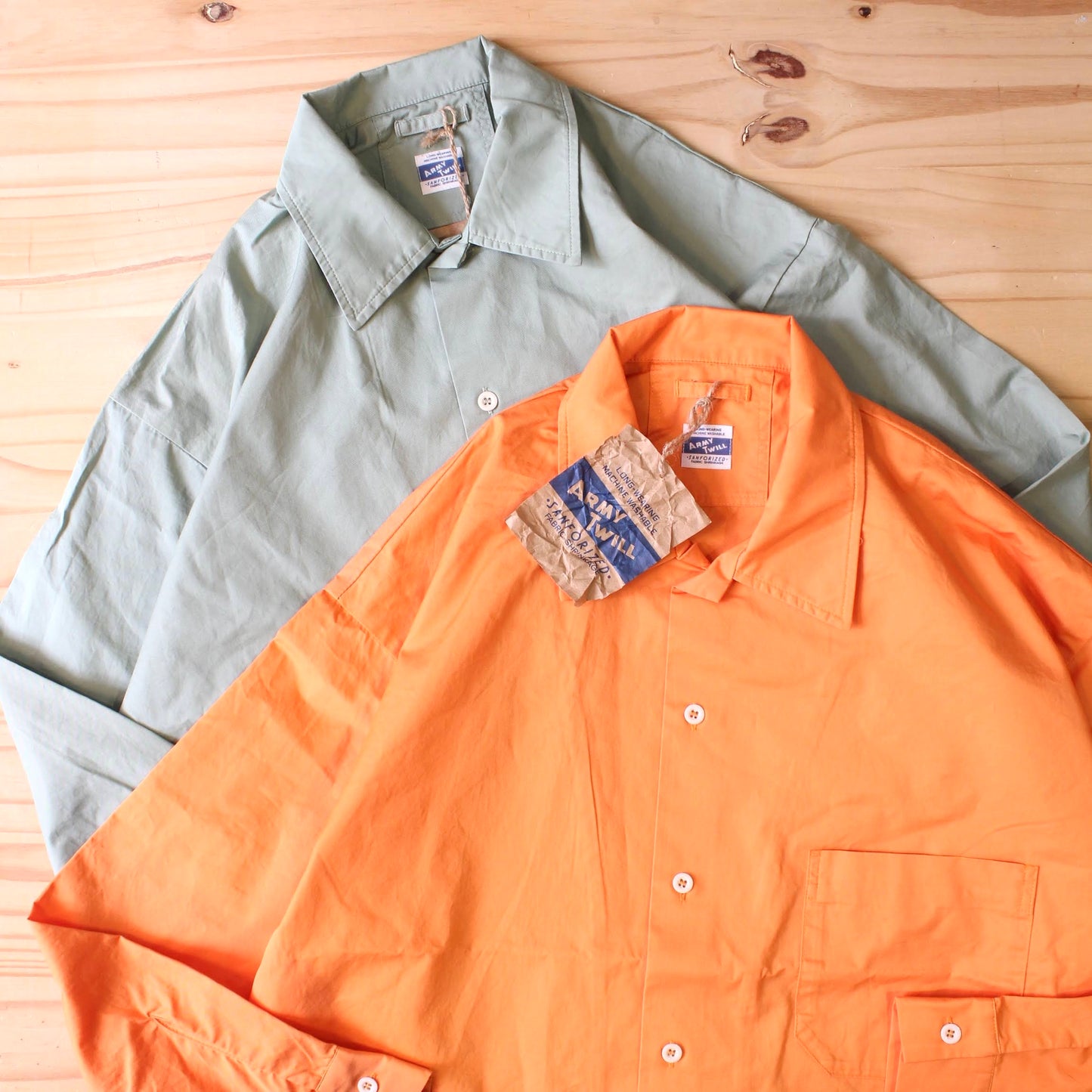 ARMY TWILL -
LIGHT TWILL UTILITY SHIRT