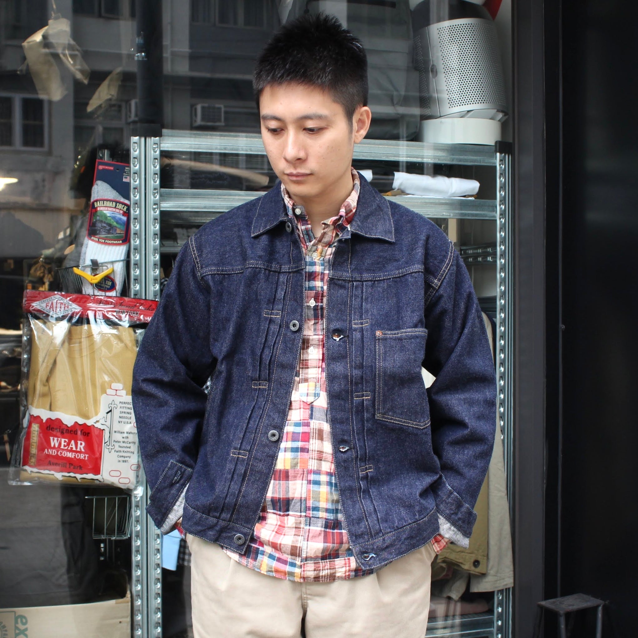 WORKERS - 14.7OZ INDIGO DENIM JACKET – WHERE.