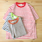 SOGLIA - OPEN END S/S BORDER TEE