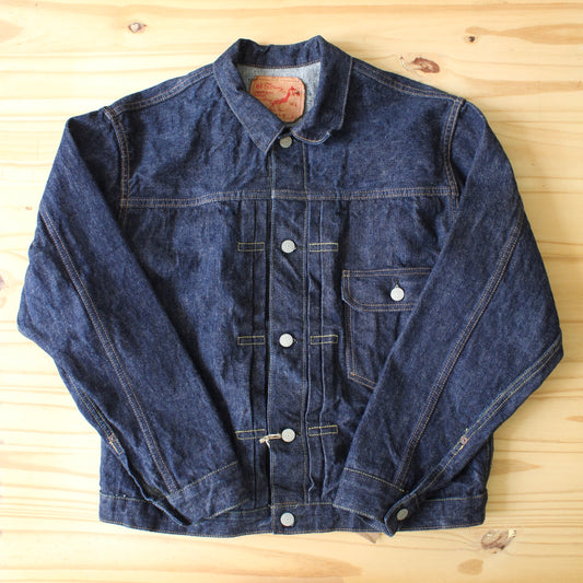 OrSlow - 40’S PLEATED FRONT BLOUSE DENIM JACKET