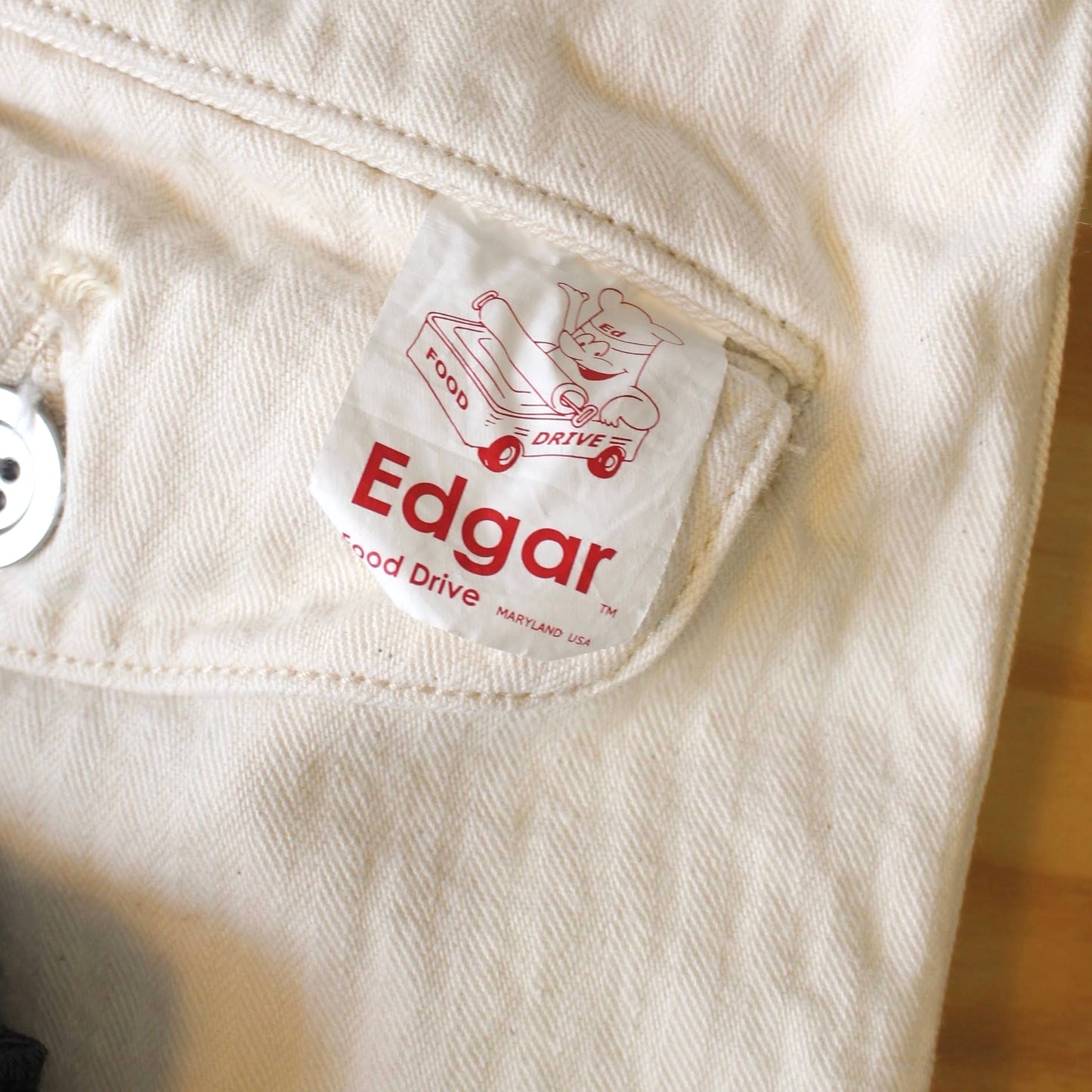 Another 20th Century -
EDGAR FOOD HANDLE HERRINGBONE PANTS