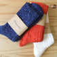 Mauna Kea Socks - 
Slub Low Gauge Rib Socks
