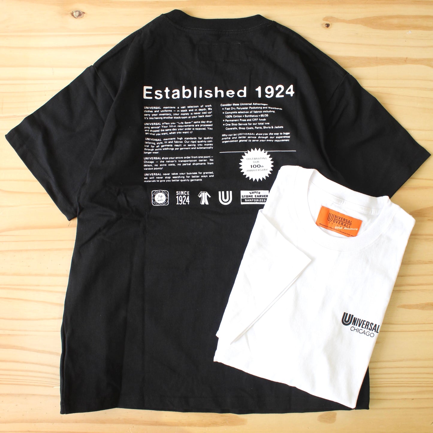 UNIVERSAL OVERALL Japanese version-
 HISTORICAL S/S CREW TEE