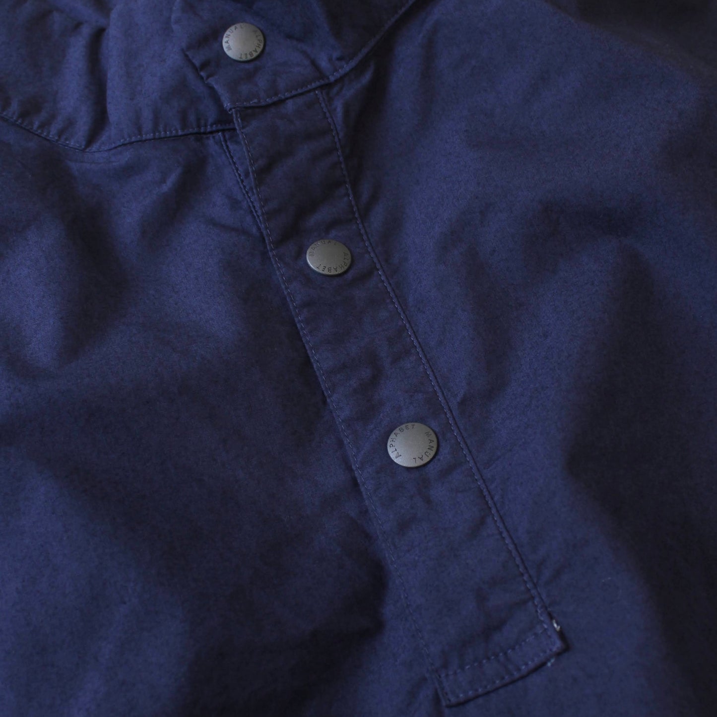 MANUAL ALPHABET -
 PULLOVER S/S SHIRT