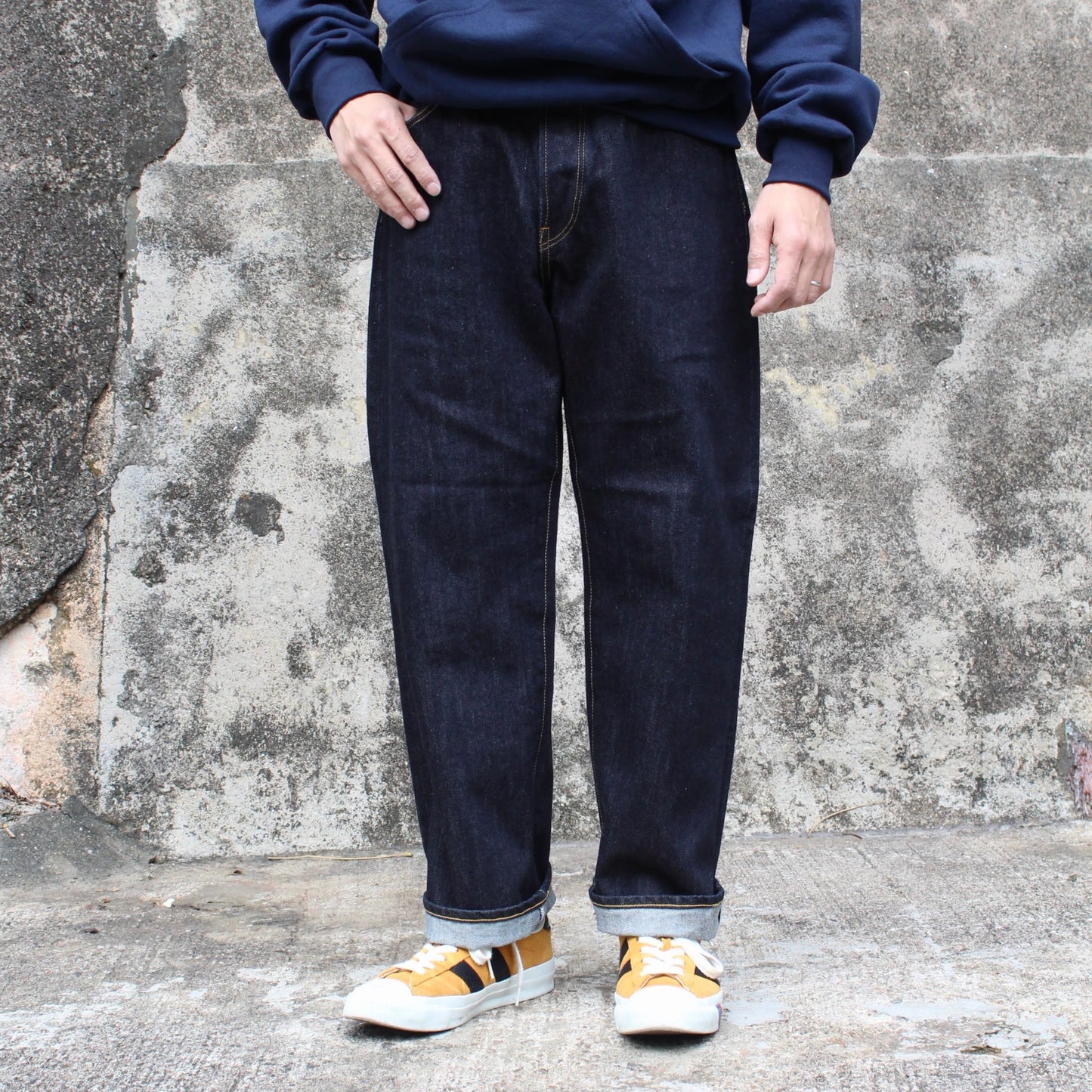 HATSKI - 15.6OZ Wide Tapered Denim (ONE WASH) 