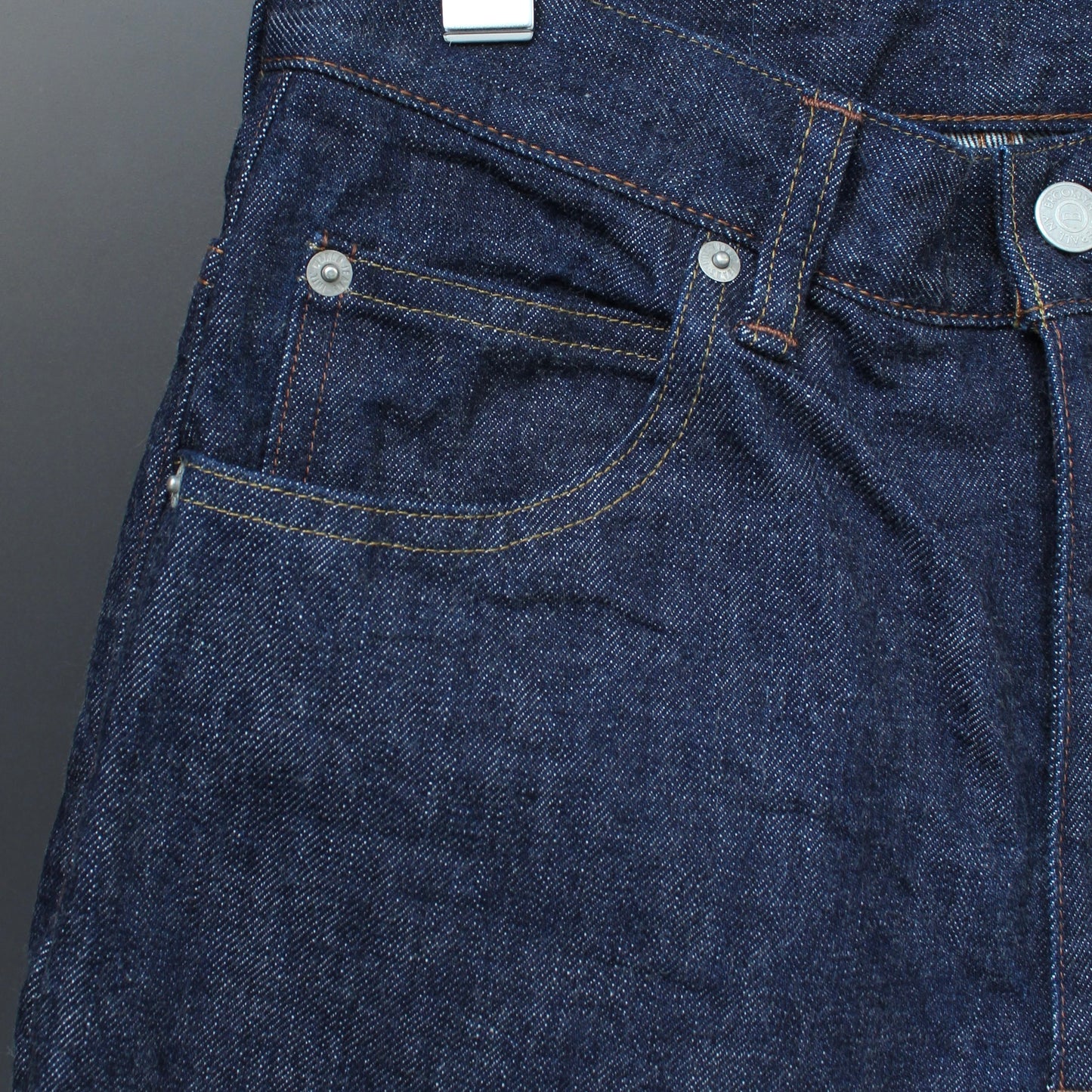 BROOKLYN OVERALL - 
13OZ TAPERED DENIM PANTS