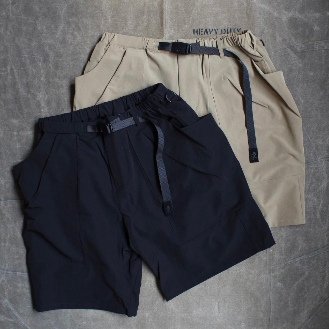 GRAMICCI -
 PERFORMANCE
 SHELTECH x RENU CHUCKWALLA SHORTS