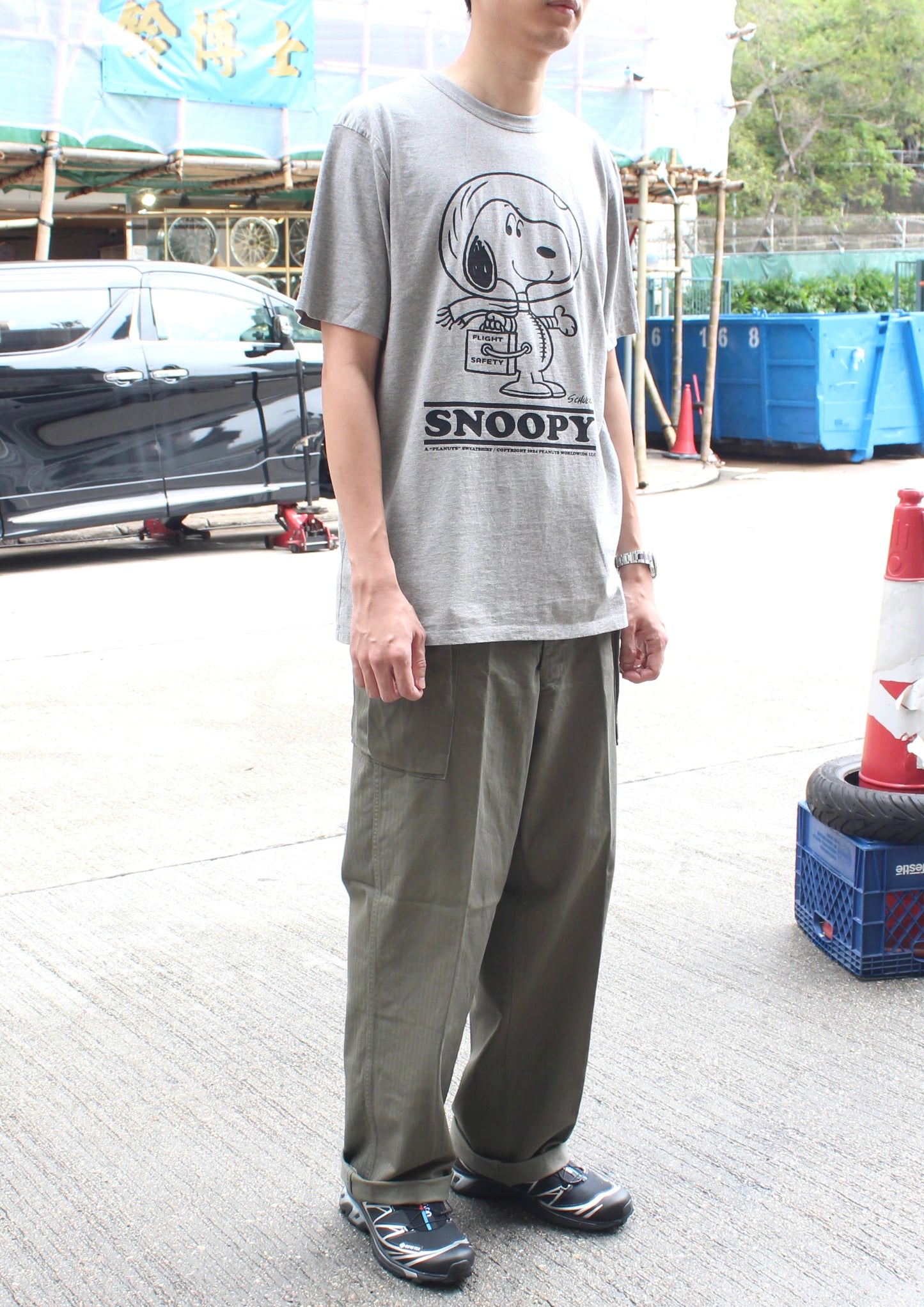 WORKERS -
 M-43 STYLE HERRINGBONE PANTS