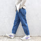 HATSKI - 15.6OZ Loose Tapered Denim (USED BLUE)