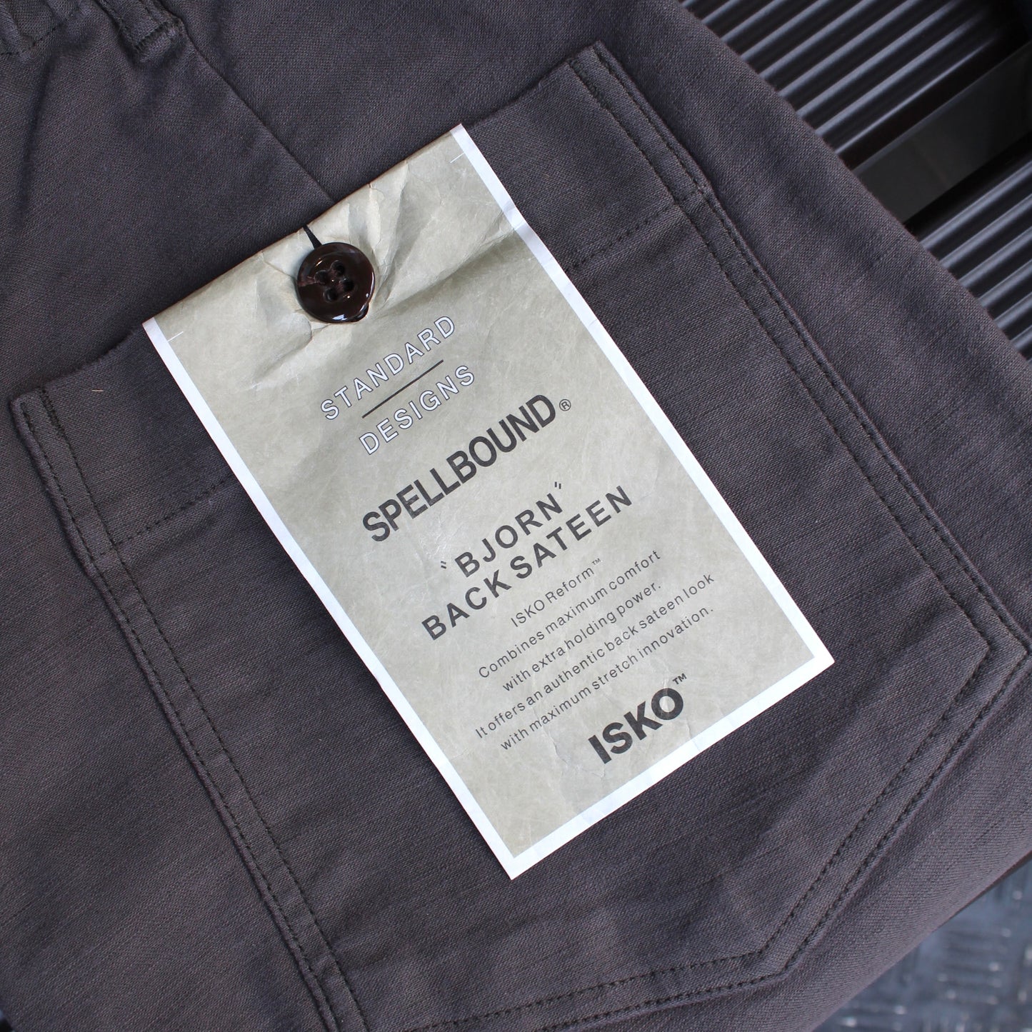 SPELLBOUND - BACK SATEEN BAKER PANTS