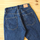 HATSKI - 15.6OZ Loose Tapered Denim (USED BLUE)