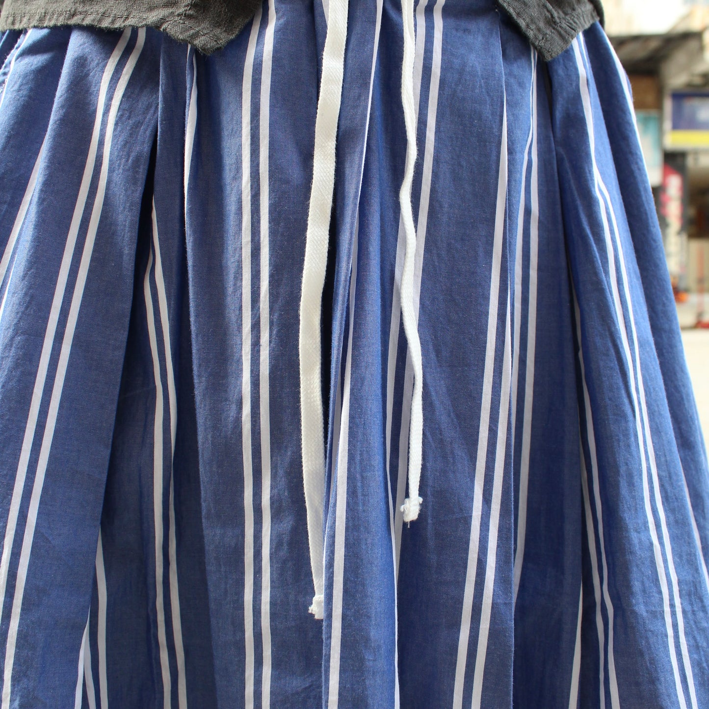 DMG -
 Stripe Board Long Skirt