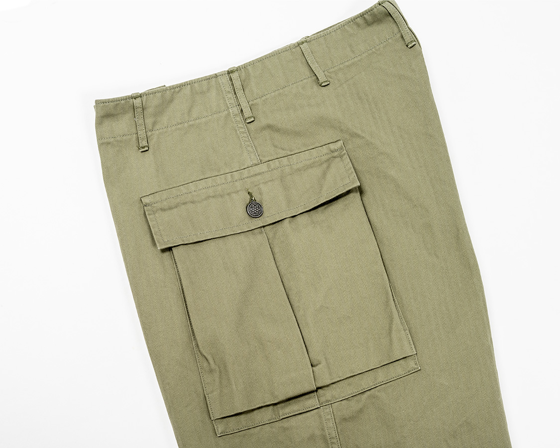 WORKERS -
 M-43 STYLE HERRINGBONE PANTS