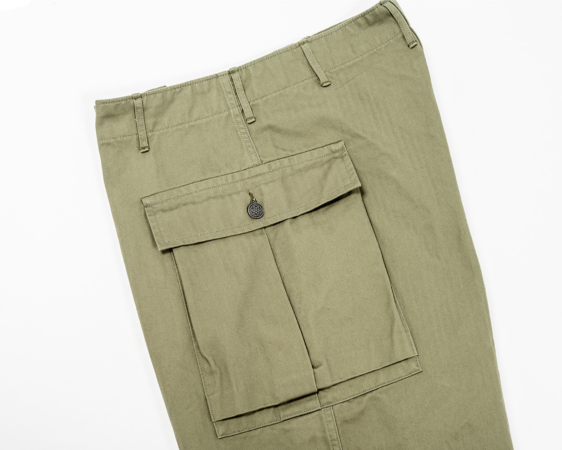 WORKERS - 
M-43 STYLE HERRINGBONE PANTS