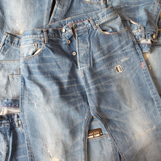ORDINARY FITS - LOOSE ANKLE DENIM REMAKE