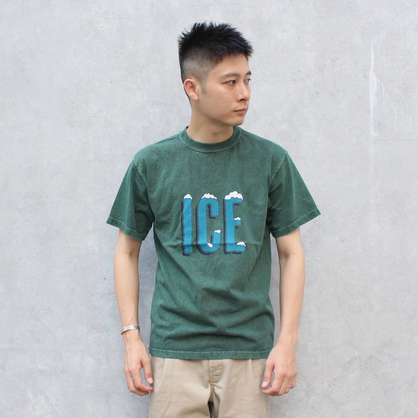 DMG -
 ICE PIGMENT DYE PRINT TEE