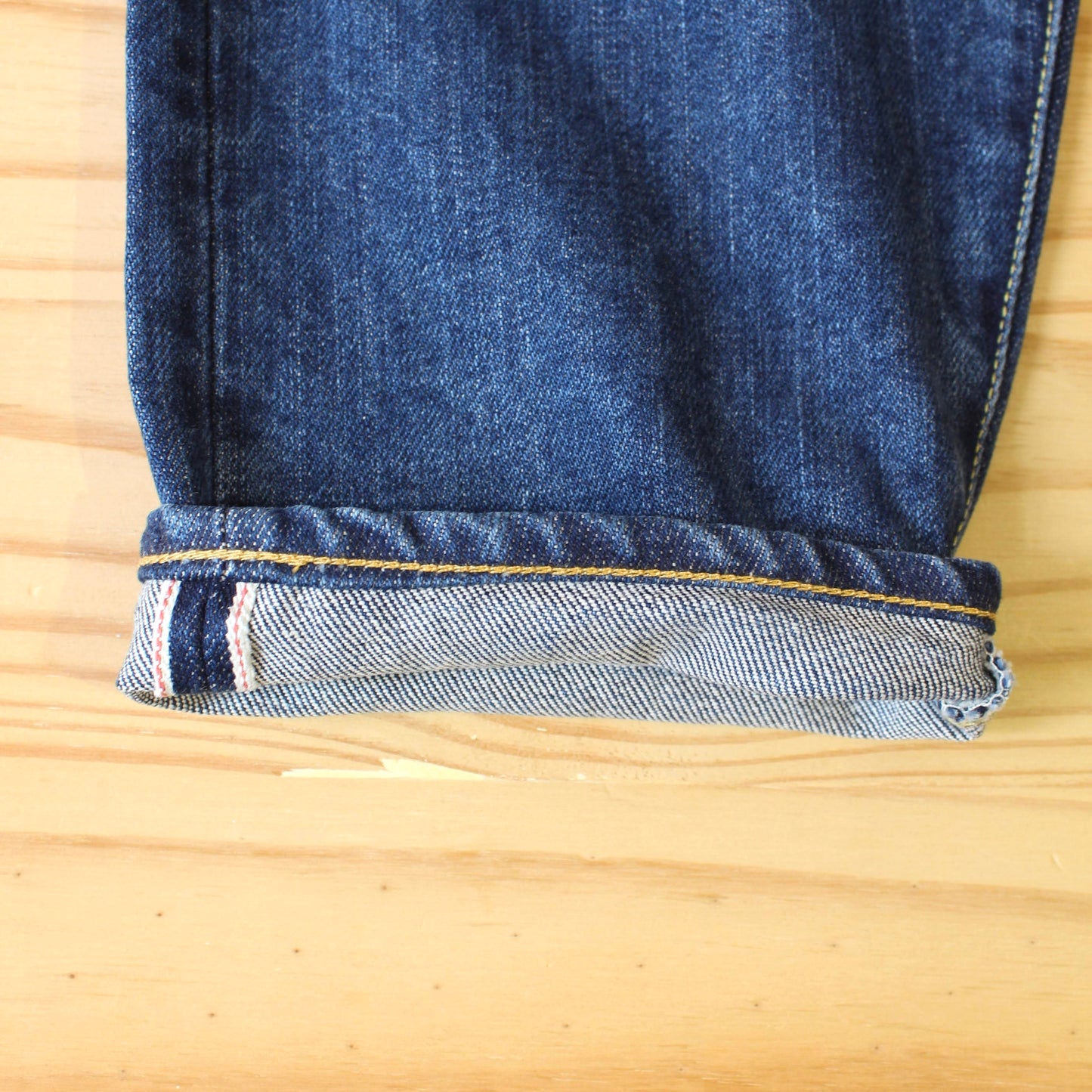 HATSKI - 15.6OZ Loose Tapered Denim (USED BLUE)