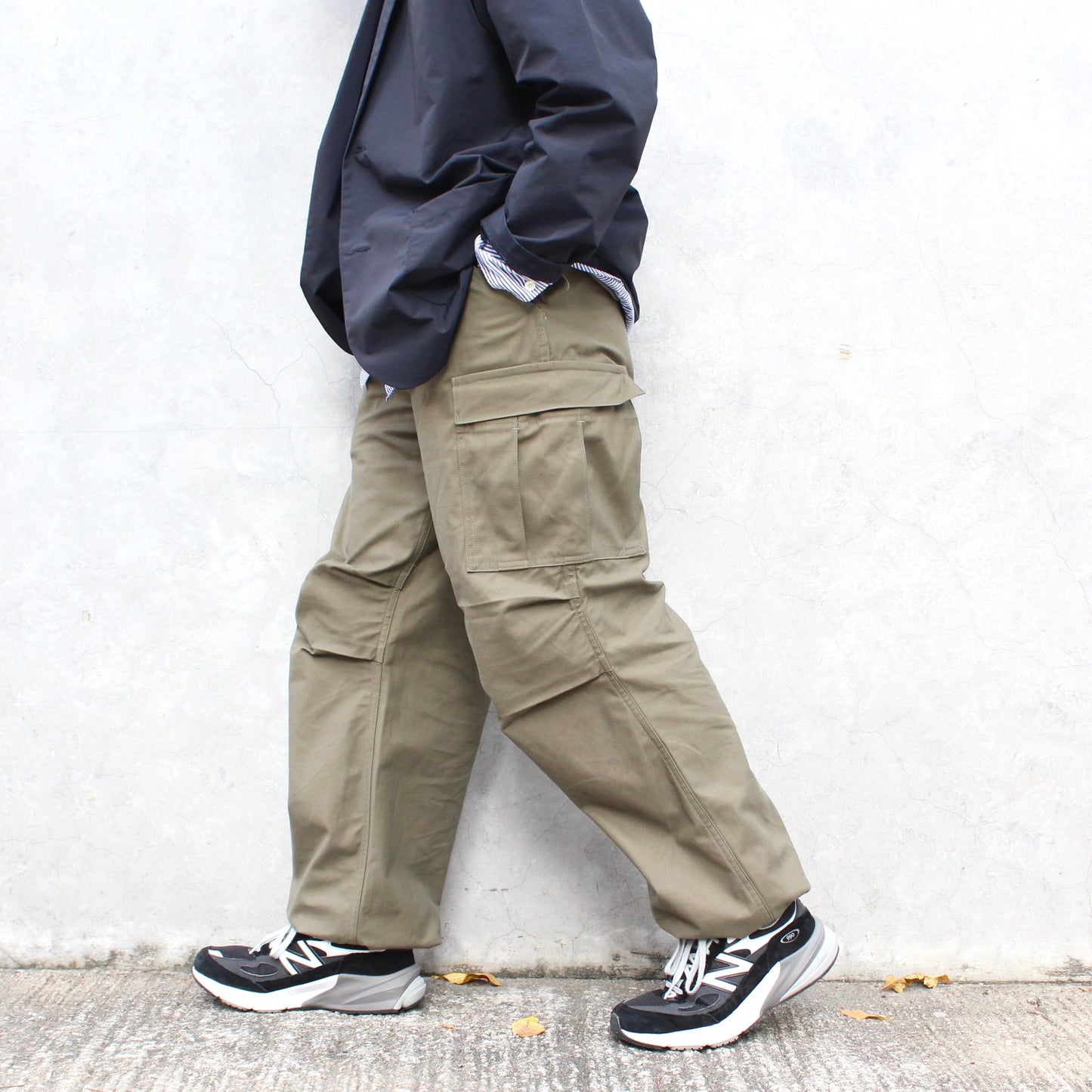 WORKERS -
M-65 TROUSERS COTTON NYLON SATEEN