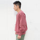 REDWOOD CLASSICS -
 HEAVYWEIGHT CREWNECK SWEATSHIRT WITH V INSERT
 (GARMENT WASHED)