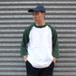 GOODWEAR (Japanese version) 7.2OZ 3/4 RAGLAN TEE