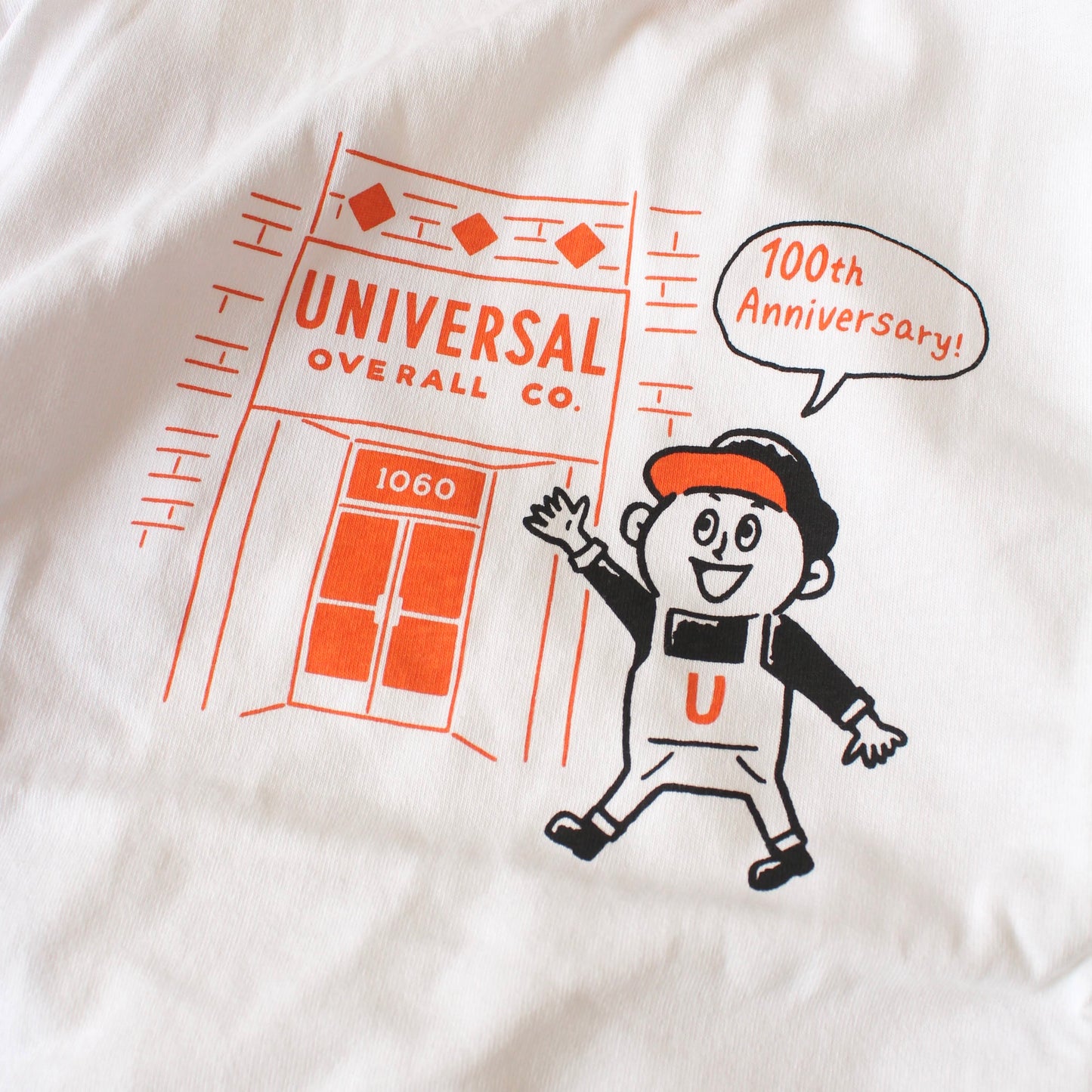 UNIVERSAL OVERALL Japanese version-
 (100th anniversary)
 WINDY JR. RINGER TEE