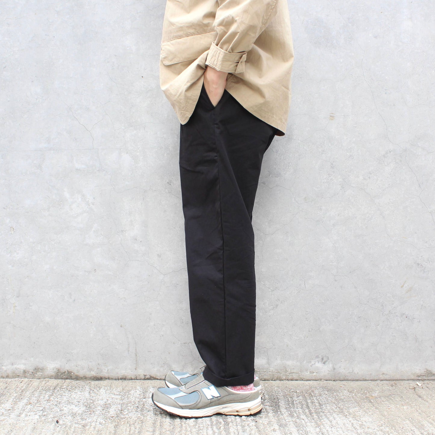 MANUAL ALPHABET -
 COTTON NYLON WEATHER PANTS