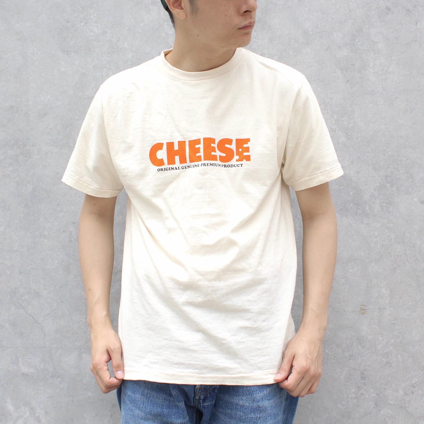 Ordinary Fits  - “CHEESE” PRINT TEE