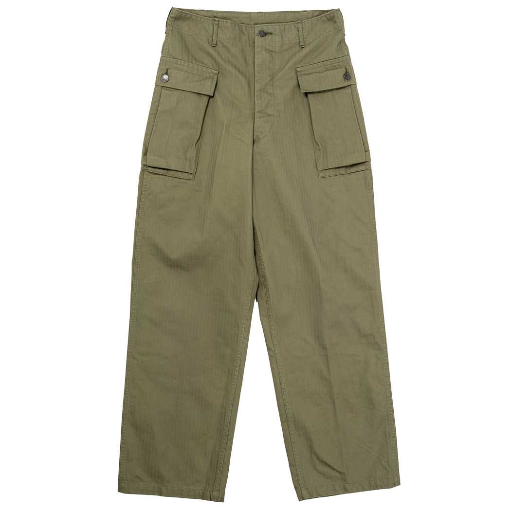 WORKERS - 
M-43 STYLE HERRINGBONE PANTS