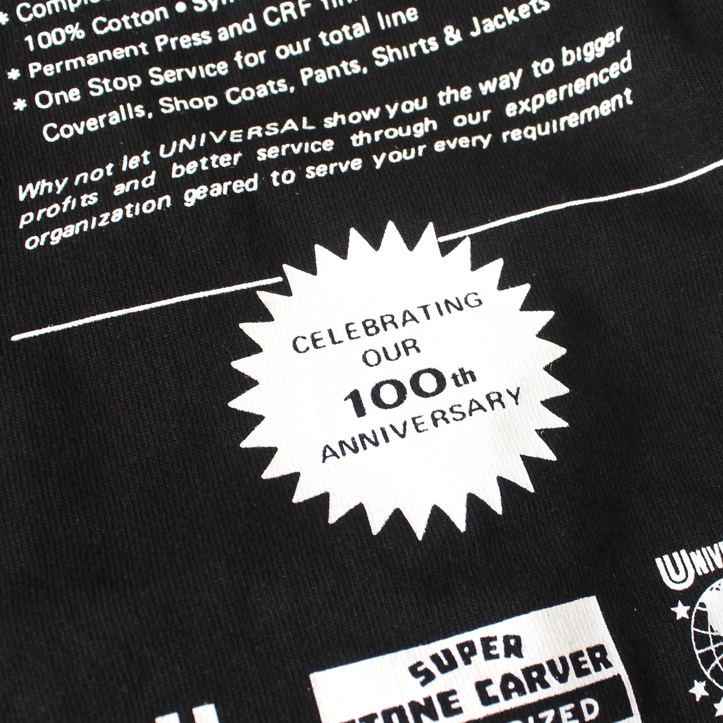 UNIVERSAL OVERALL Japanese version-
 HISTORICAL S/S CREW TEE