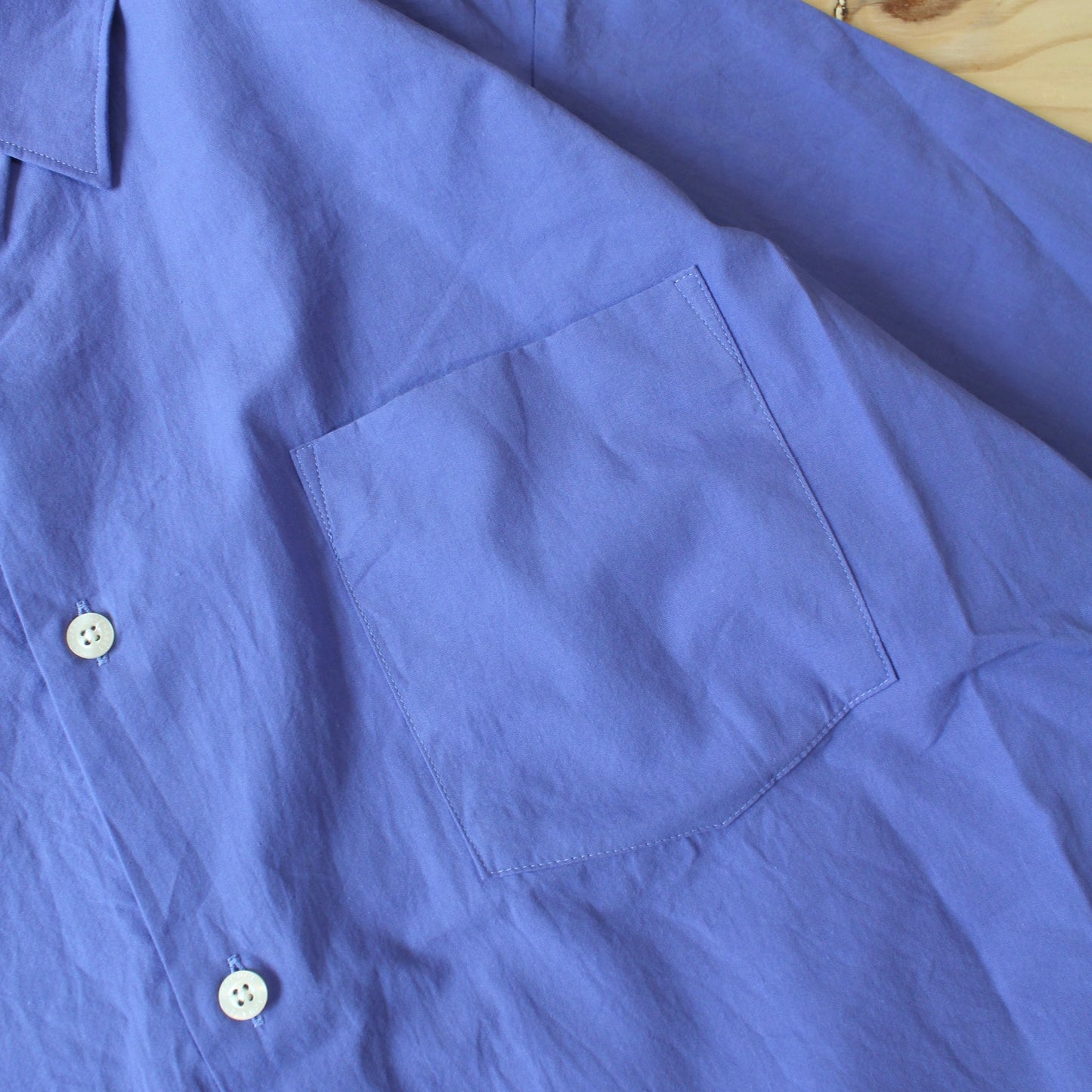 MANUAL ALPHABET - 
BROAD CLOTH LOOSE FIT RC SHIRT