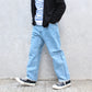 HATSKI - 15.6OZ Wide Tapered Denim(ICE BLUE)