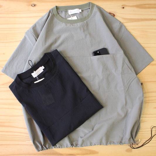 MANUAL ALPHABET -
DOT AIR PULLOVER MESH TEE