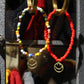Atease -
 SMILE OPEN WORK BEADS BRACELET