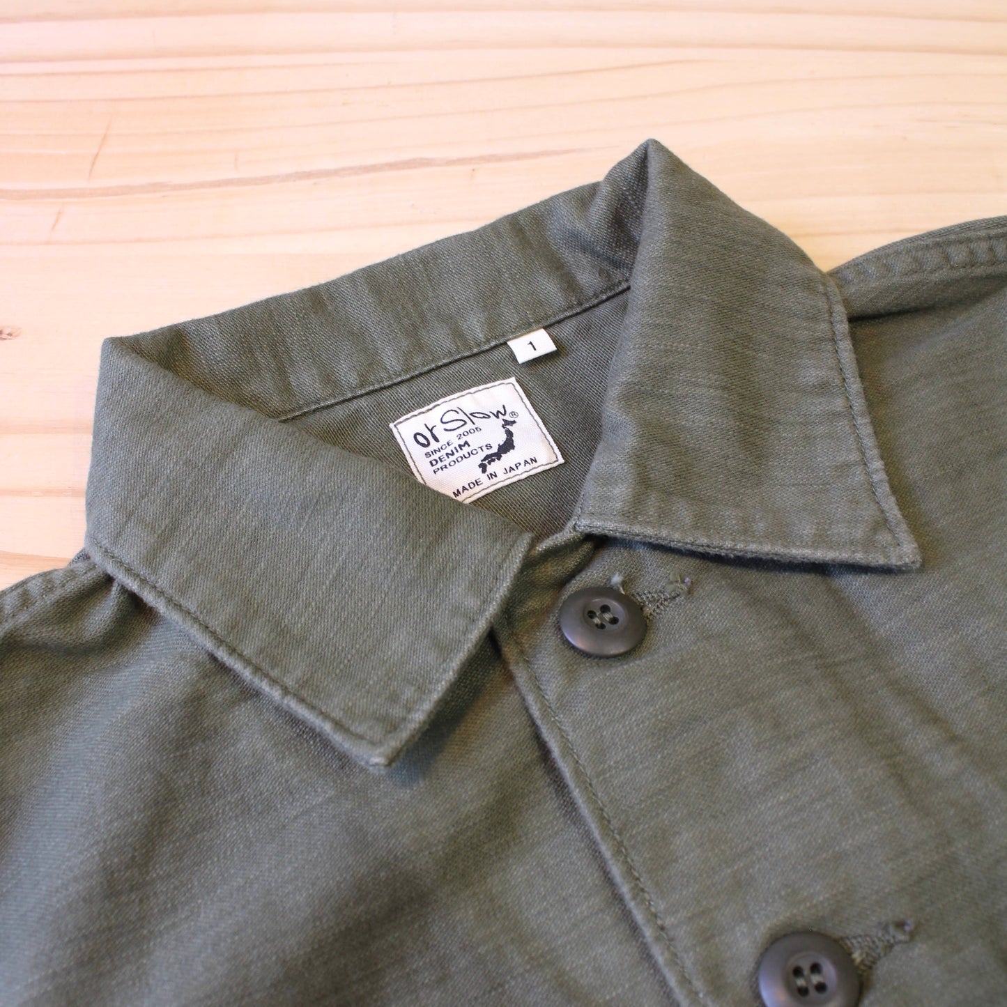 OrSlow -
 4 POCKETS US ARMY FATIGUE SHIRT