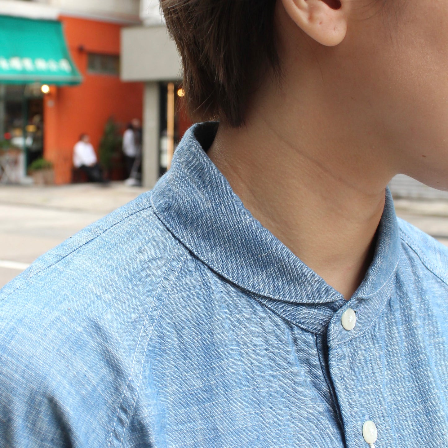 Arvor Maree - SAILOR S/S CHAMBRAY SHIRT