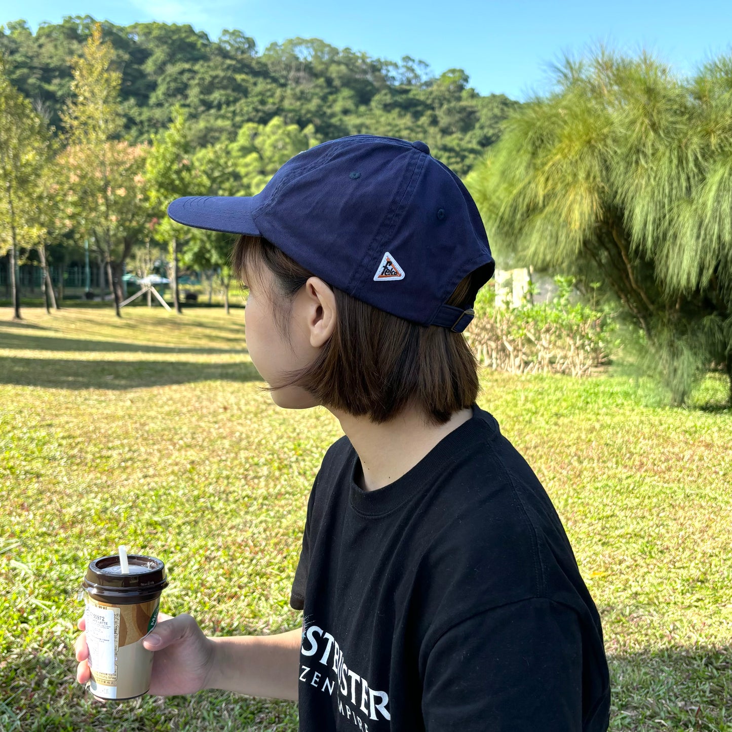 FELCO -
 TWILL STONE WASHED BB “F” FELT CAP